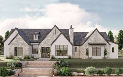 House Plan House Plan #29963 Front Elevation 1