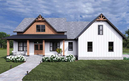 House Plan House Plan #29963 Front Elevation 1