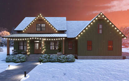 House Plan House Plan #29963 Front Elevation 1